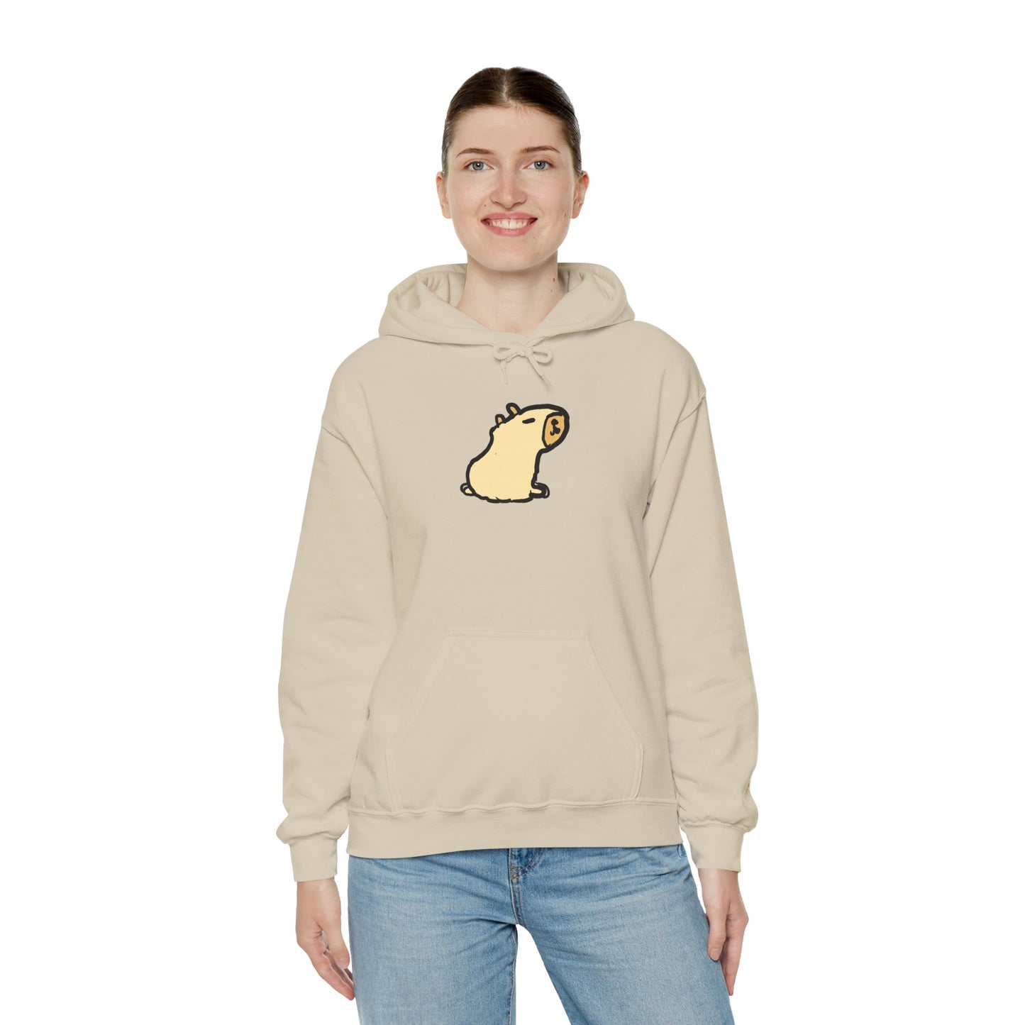 Unisex Heavy Blend™ Capybara Hooded Sweatshirt