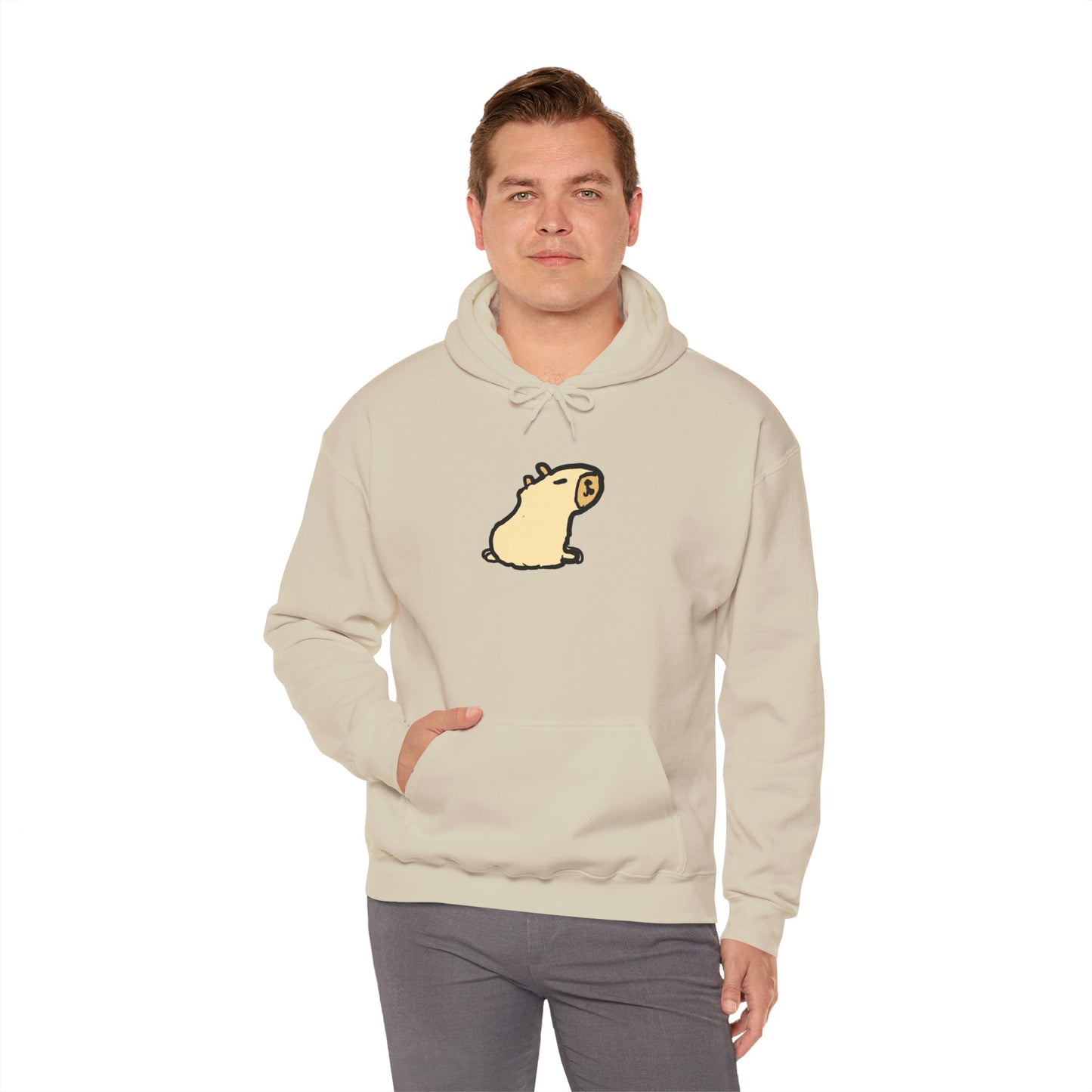 Unisex Heavy Blend™ Capybara Hooded Sweatshirt