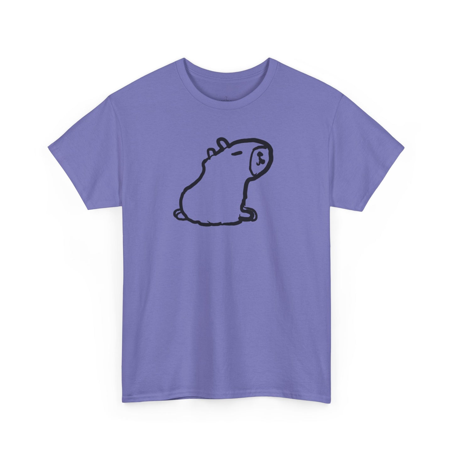 Unisex Heavy Cotton Capybara Unisex Tee
