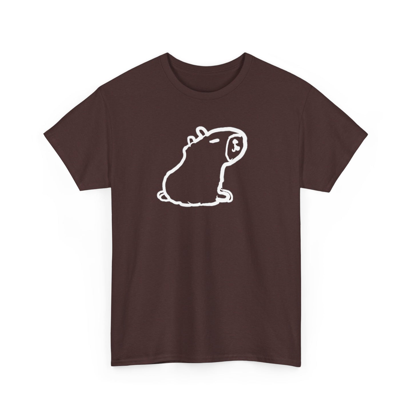Unisex Heavy Cotton Capybara Unisex Tee