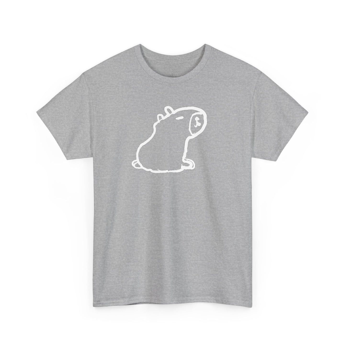Unisex Heavy Cotton Capybara Unisex Tee