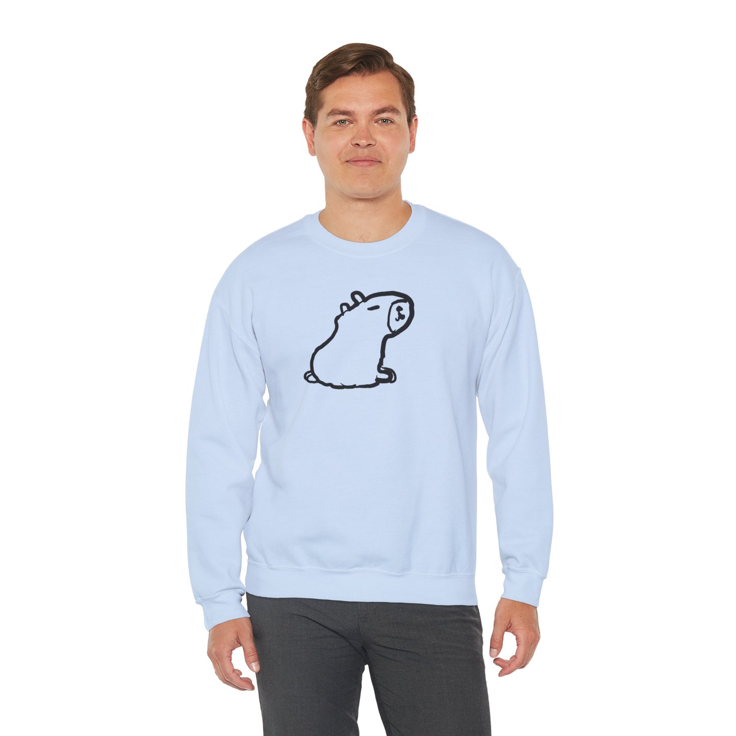 Unisex Heavy Blend™ Capybara Crewneck Sweatshirt