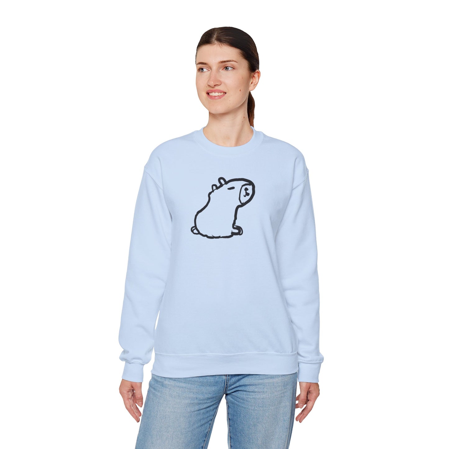Unisex Heavy Blend™ Capybara Crewneck Sweatshirt