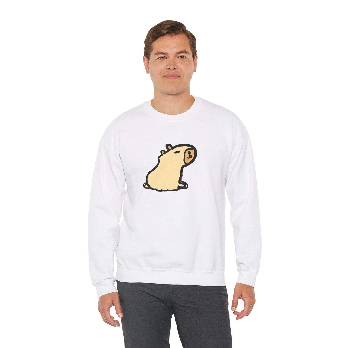 Unisex Heavy Blend™ Capybara Crewneck Sweatshirt