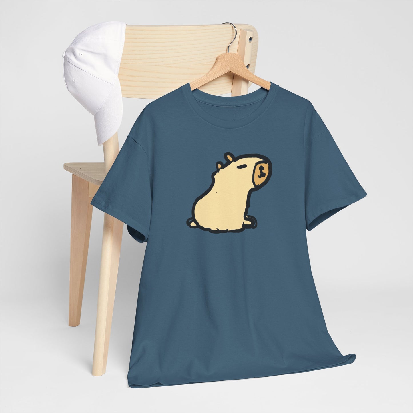 Unisex Heavy Cotton Capybara Unisex Tee