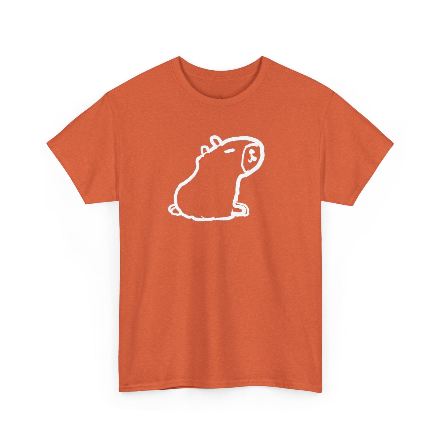 Unisex Heavy Cotton Capybara Unisex Tee