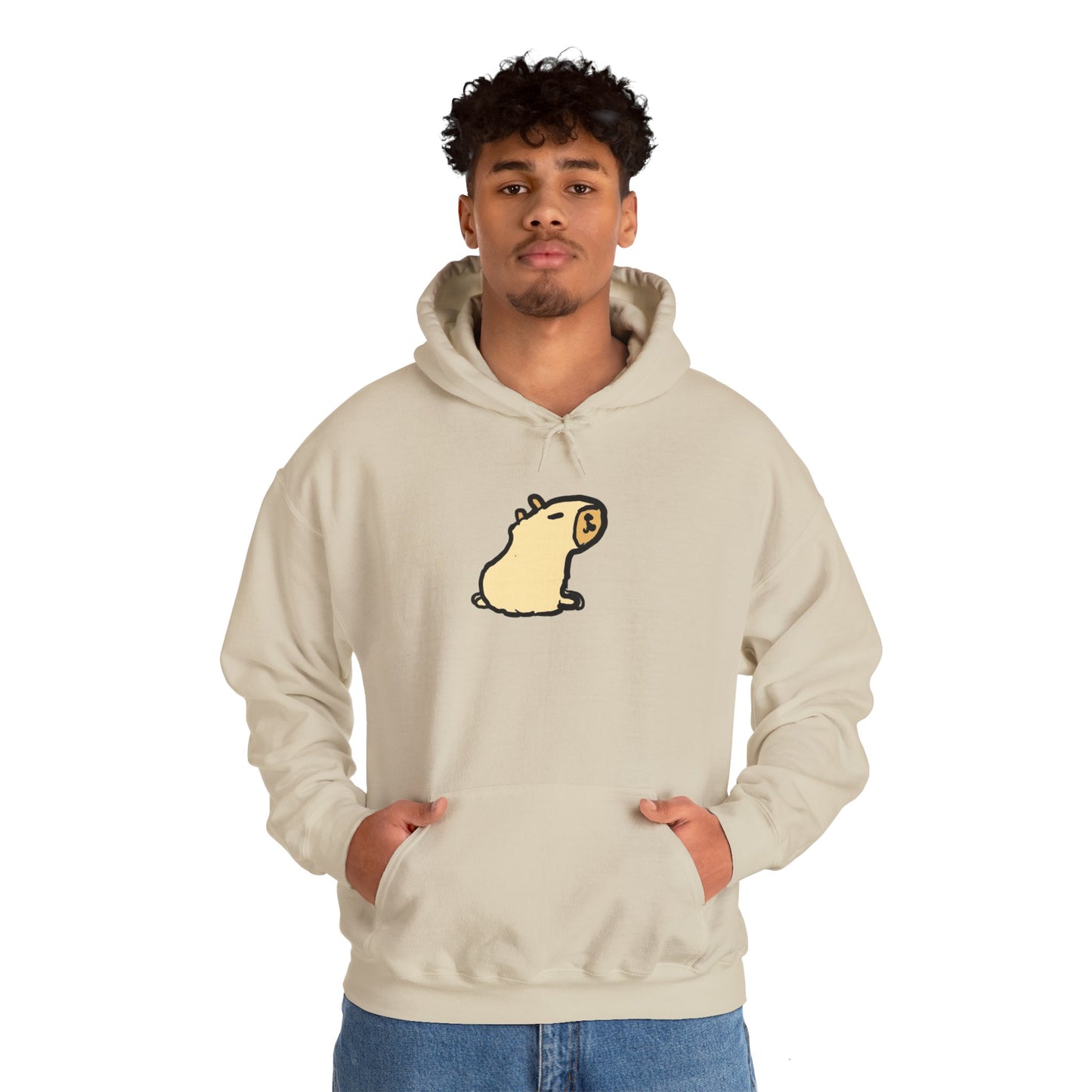 Unisex Heavy Blend™ Capybara Hooded Sweatshirt