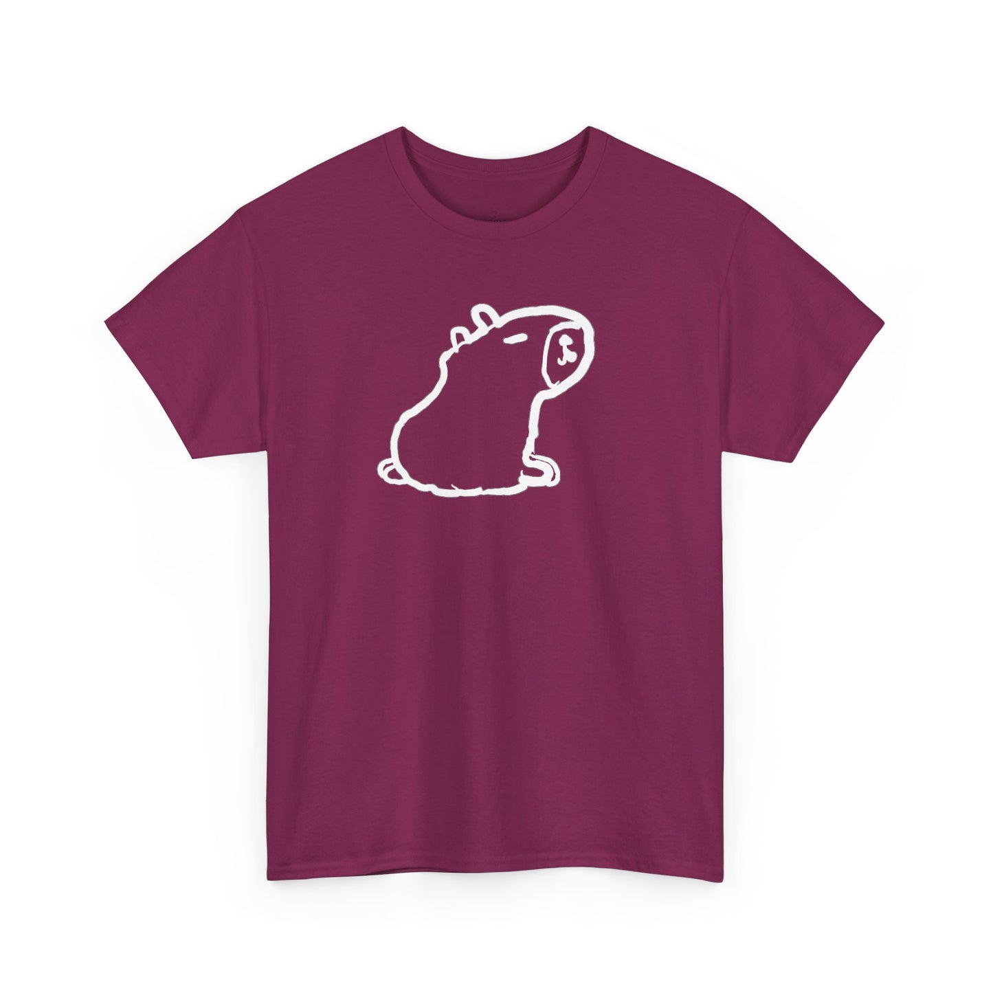 Unisex Heavy Cotton Capybara Unisex Tee