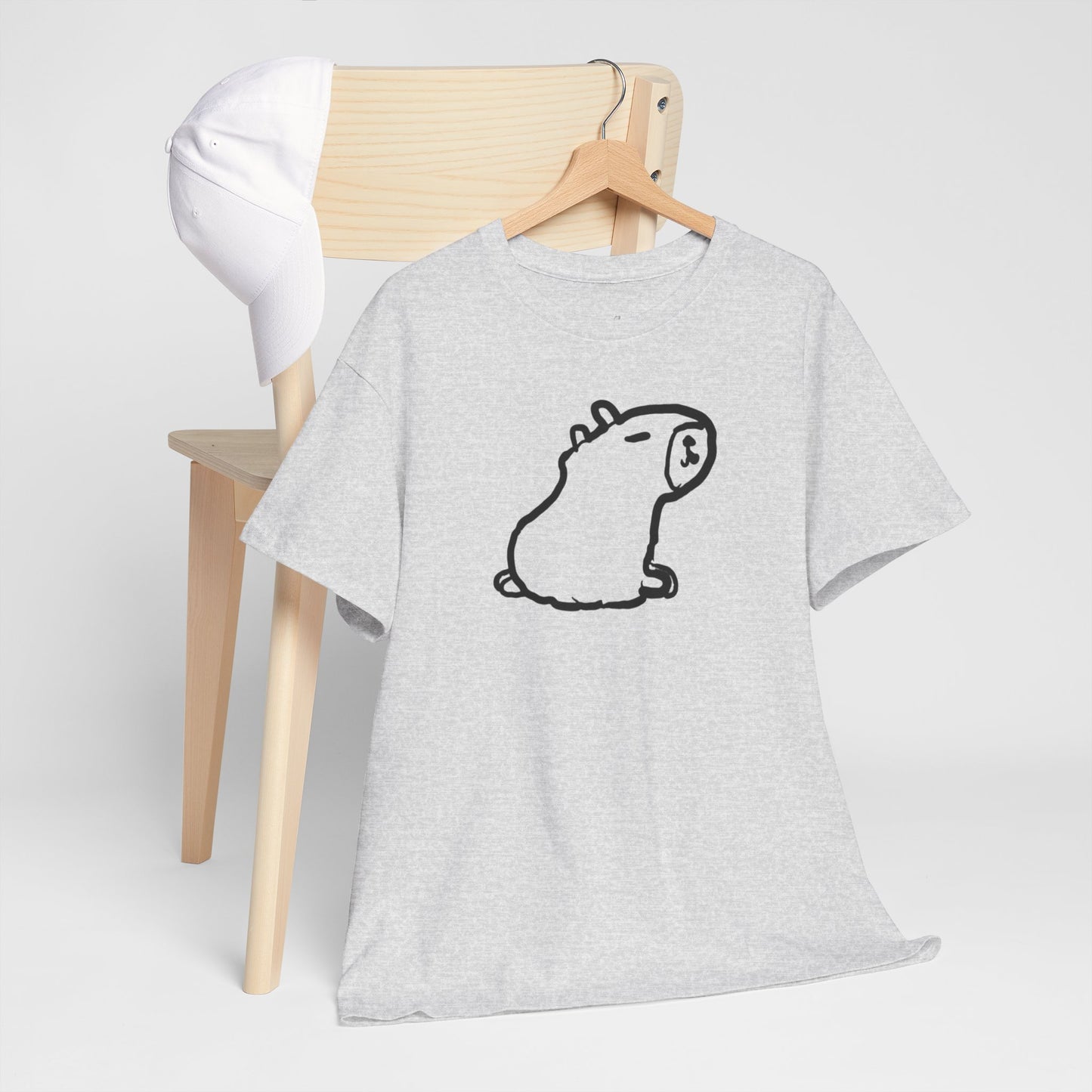 Unisex Heavy Cotton Capybara Unisex Tee