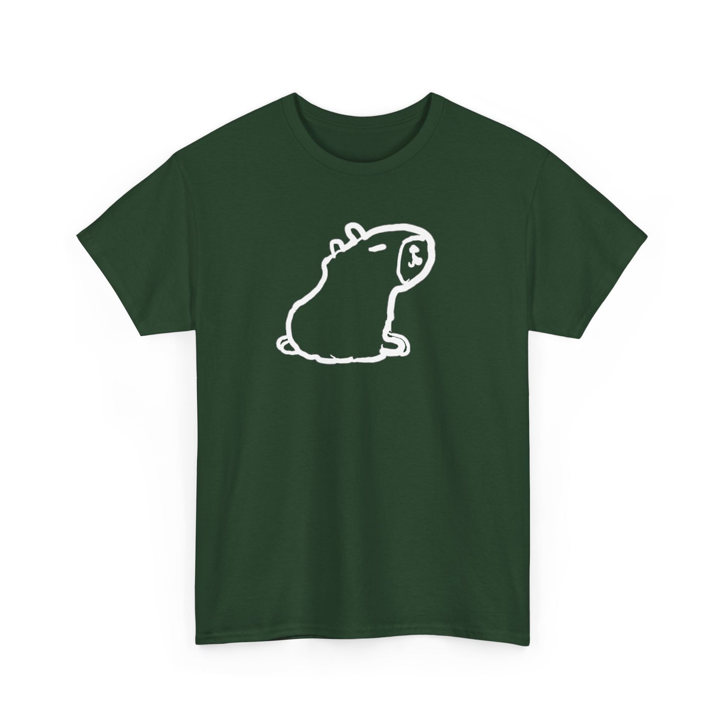 Unisex Heavy Cotton Capybara Unisex Tee