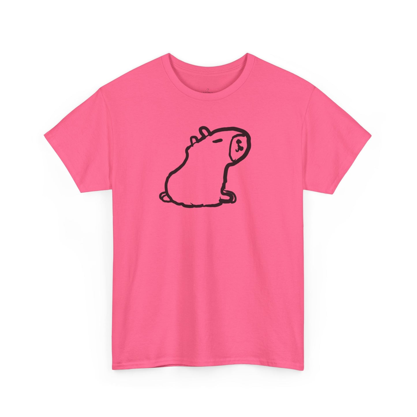 Unisex Heavy Cotton Capybara Unisex Tee