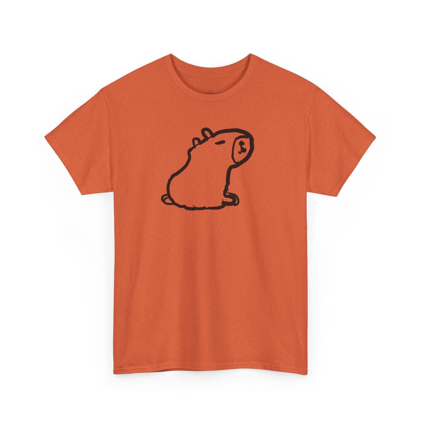Unisex Heavy Cotton Capybara Unisex Tee