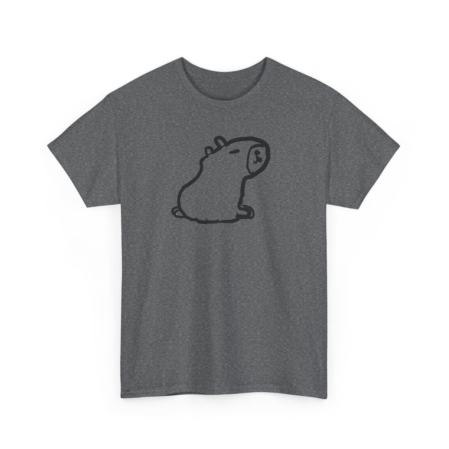 Unisex Heavy Cotton Capybara Unisex Tee