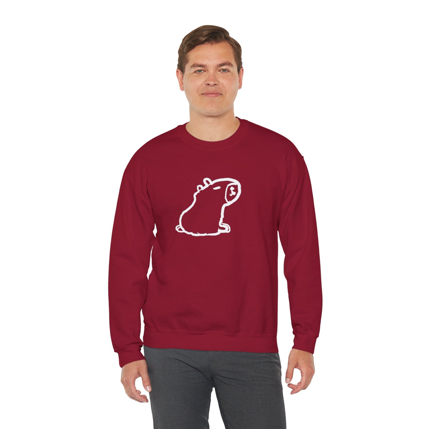 Unisex Heavy Blend™ Capybara Crewneck Sweatshirt
