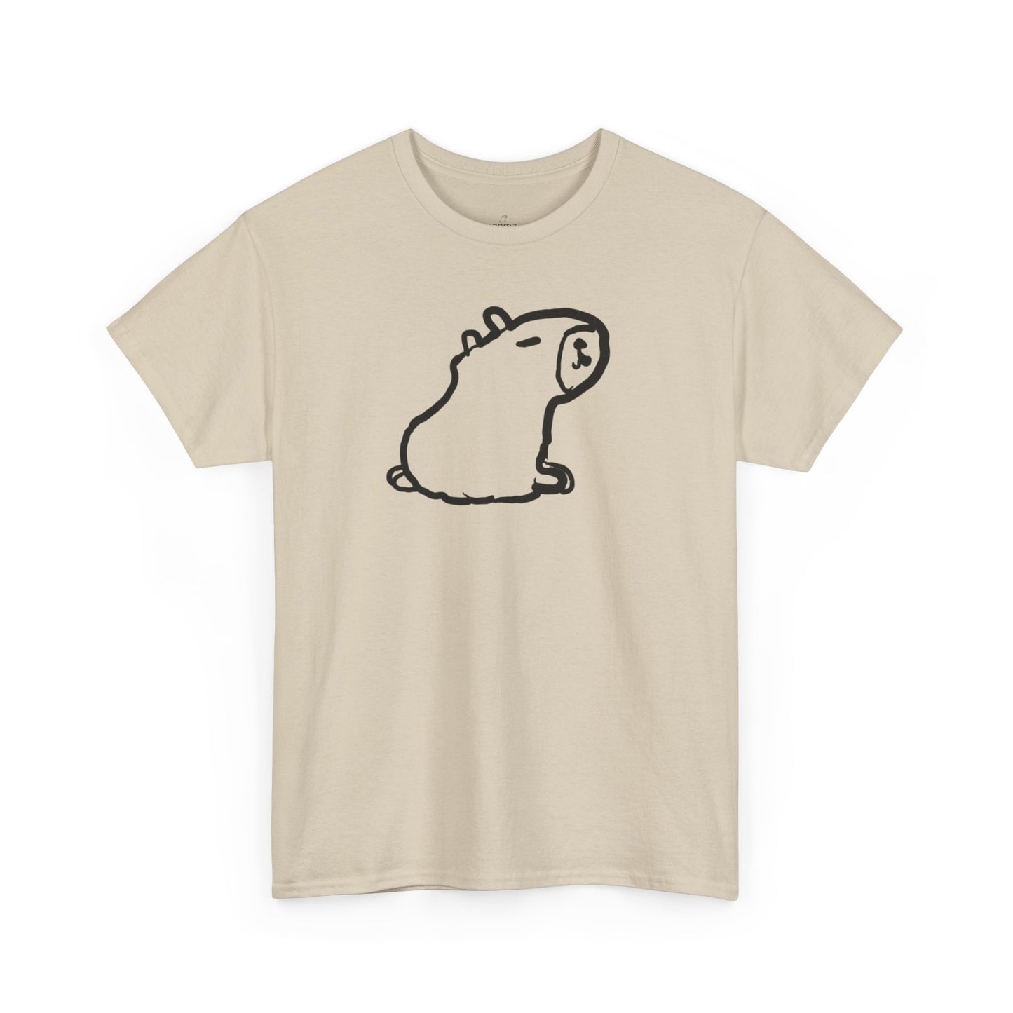 Unisex Heavy Cotton Capybara Unisex Tee