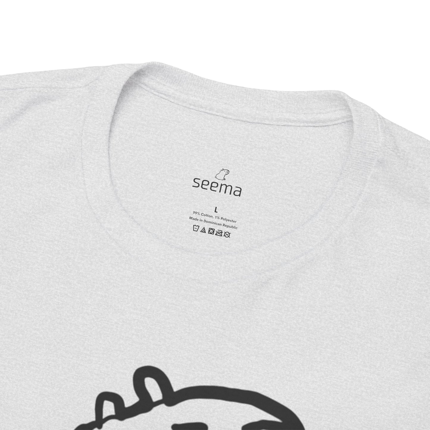 Unisex Heavy Cotton Capybara Unisex Tee