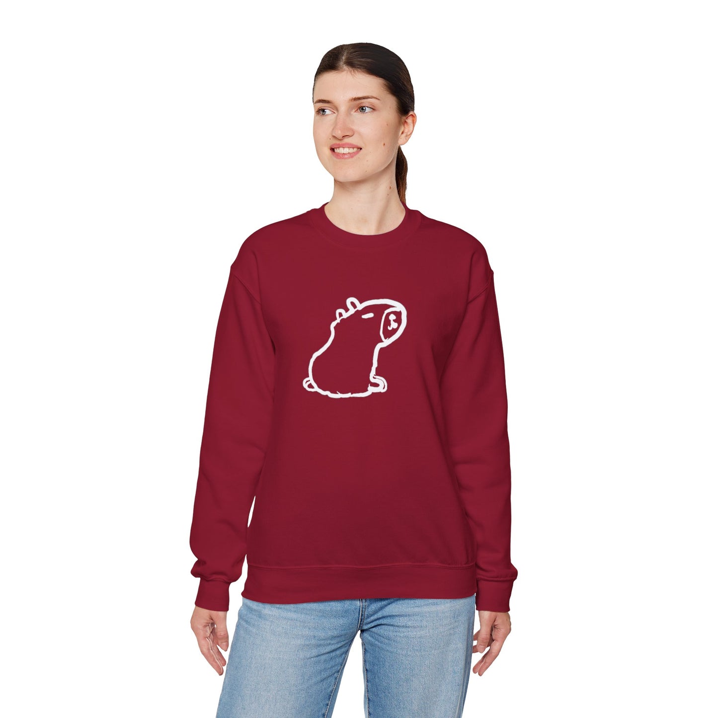 Unisex Heavy Blend™ Capybara Crewneck Sweatshirt