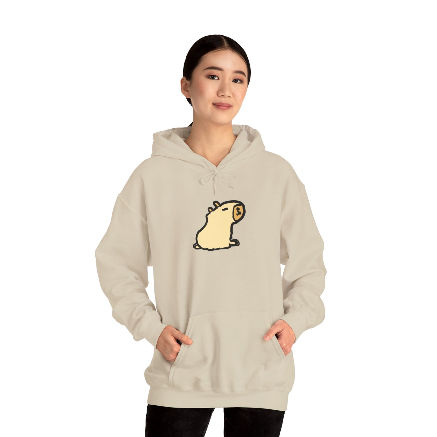 Unisex Heavy Blend™ Capybara Hooded Sweatshirt