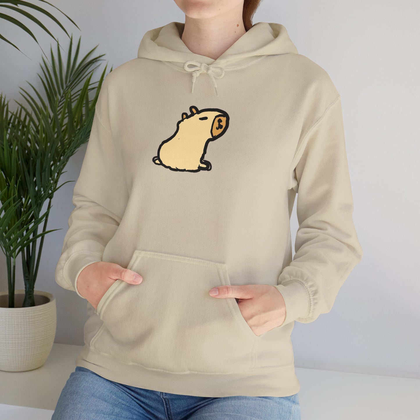 Unisex Heavy Blend™ Capybara Hooded Sweatshirt