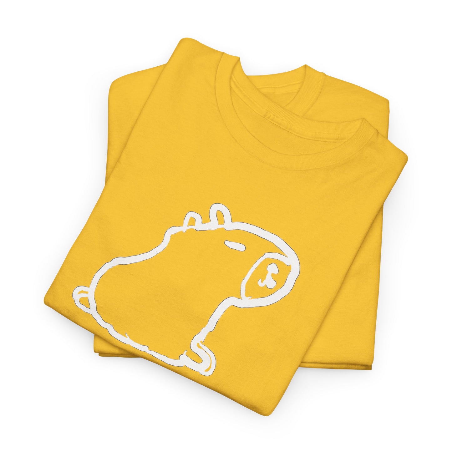Unisex Heavy Cotton Capybara Unisex Tee