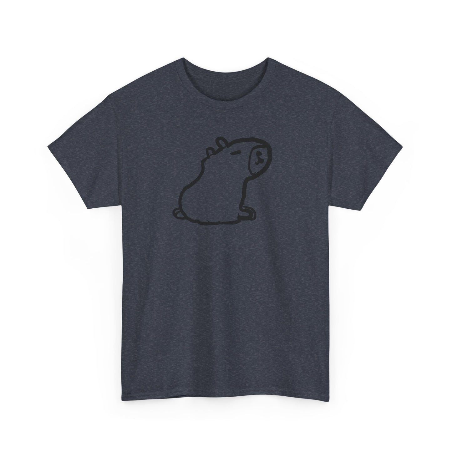 Unisex Heavy Cotton Capybara Unisex Tee