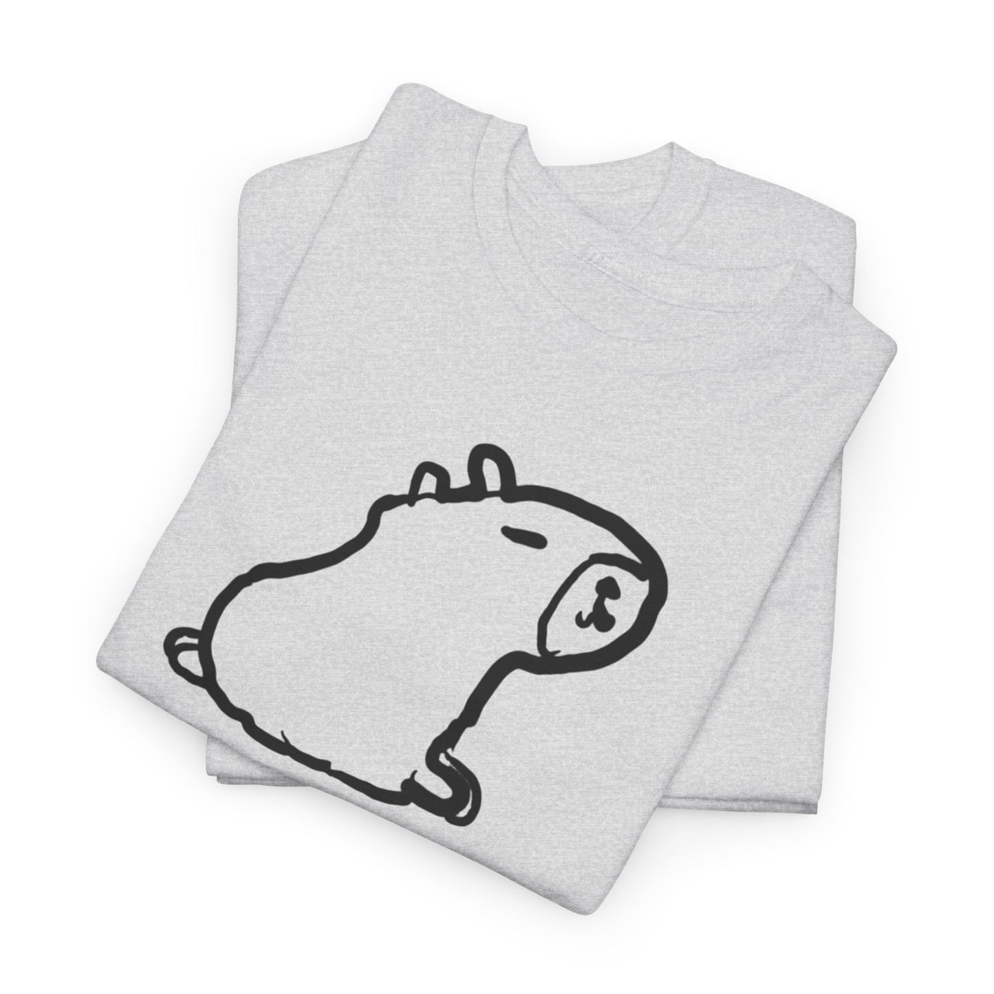 Unisex Heavy Cotton Capybara Unisex Tee