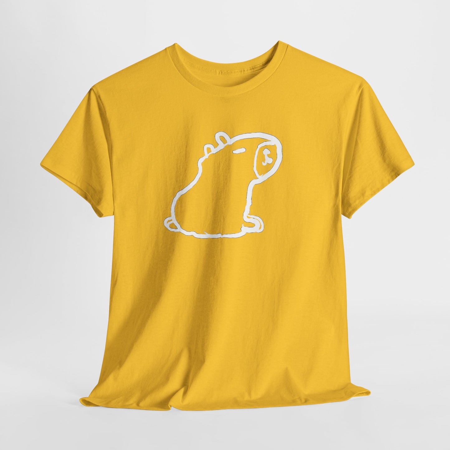 Unisex Heavy Cotton Capybara Unisex Tee