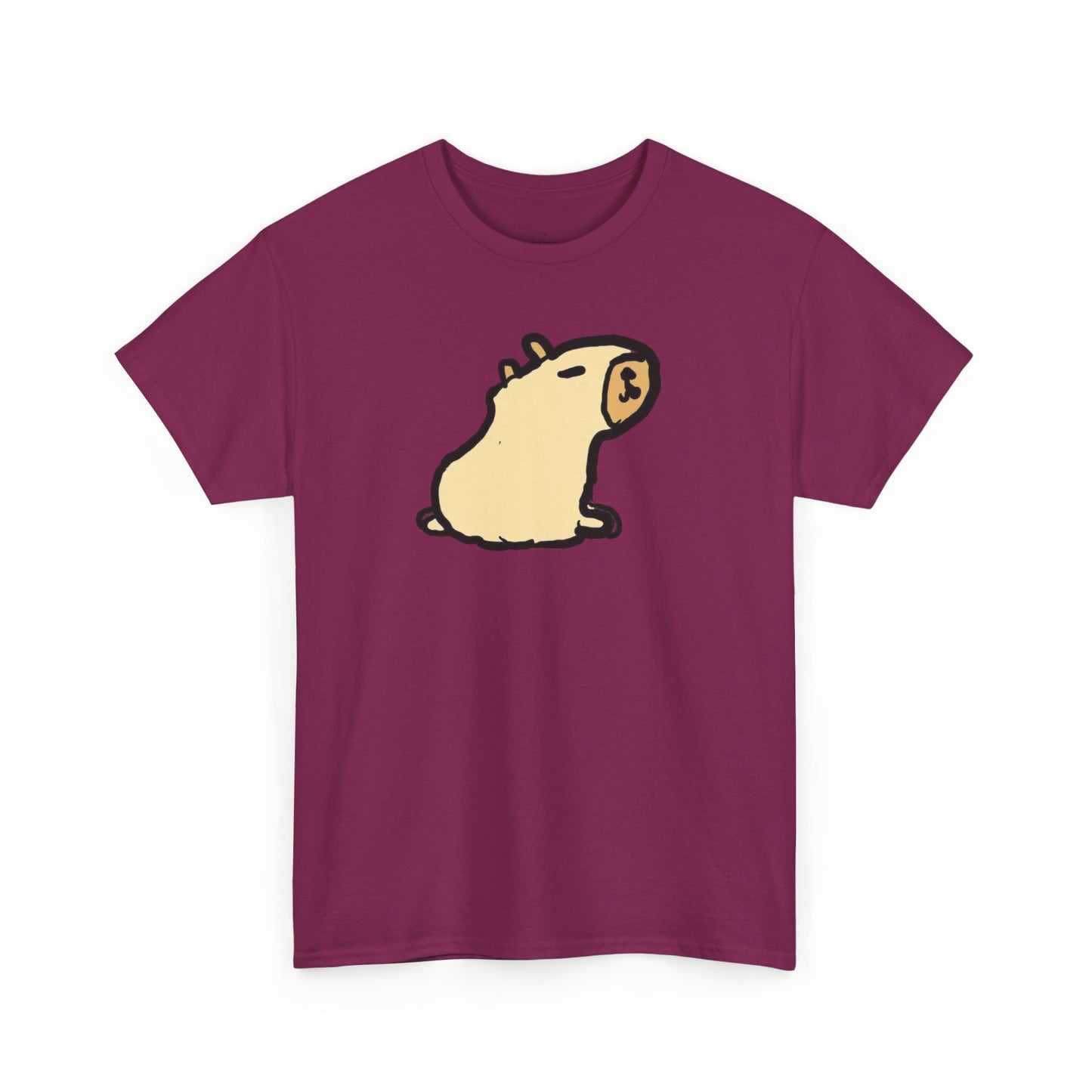 Unisex Heavy Cotton Capybara Unisex Tee