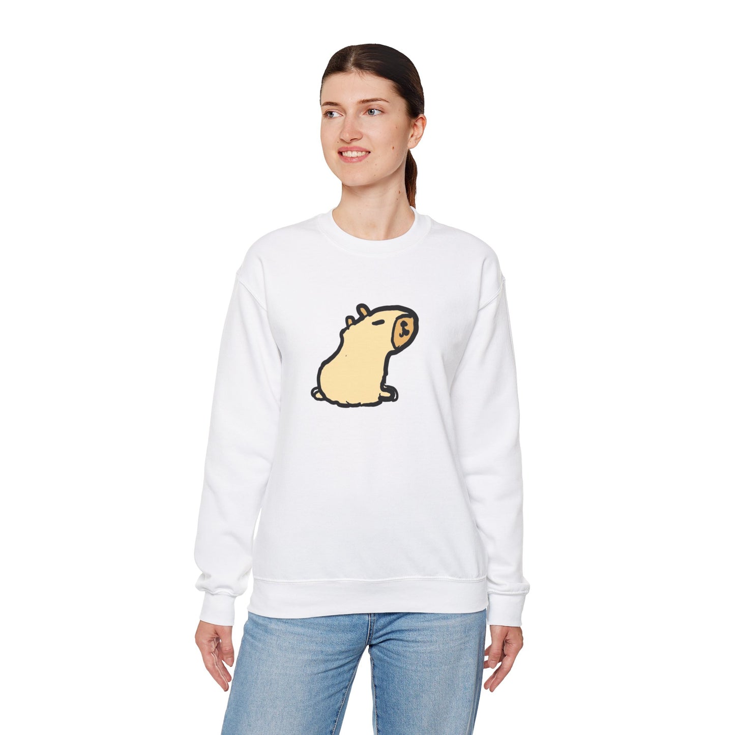 Unisex Heavy Blend™ Capybara Crewneck Sweatshirt